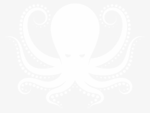 Octopus Clipart Serious - Transparent Background Octopus Clipart Black And White
