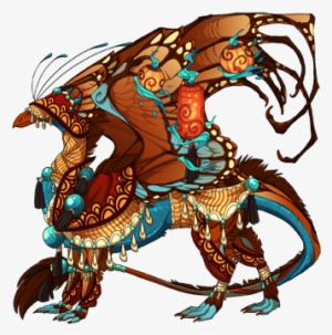 Celebration Sage - Flight Rising Autumn Dragon