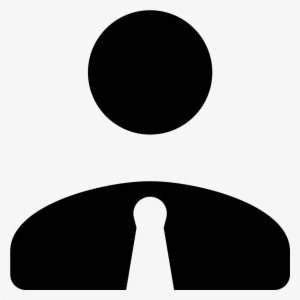 The Logo Is A Black And White Line Drawling Of A Man, - Android User Icon