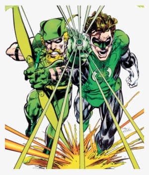 Green Arrow Png Image Background - Green Lantern - Green Arrow [book]