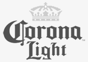 Corona Logo Scroll Bar - Corona Light White Logo