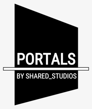B&w Square Portals Logo - Portal 2 Easter Eggs