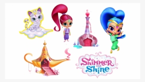 Shimmer And Shine Cardstock Cutout-pack Of 10 - Shimmer And Shine Cutouts