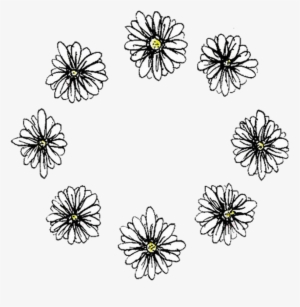Flowers, Tumblr, And Png Image - Transparent Doodle Overlay