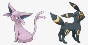 Eevee Evolves Into Espeon And Umbreon - Day And Night Eevee