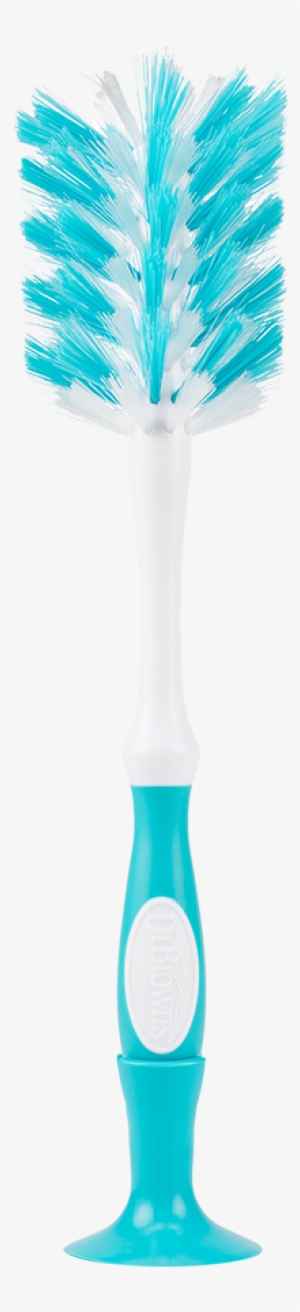 Use The Included Small Cleaning Brush To Scrub The - Dr Brown's Deluxe Bottle Brush