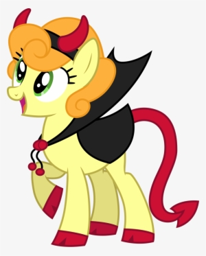 Cloudyglow, Carrot Top, Clothes, Costume, Devil Horns - Devil Pony
