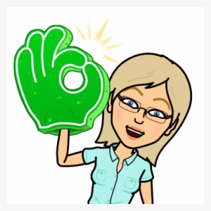 Different Green Modes Asking Which Do You Prefer Yeah - Bitmoji Girl Png