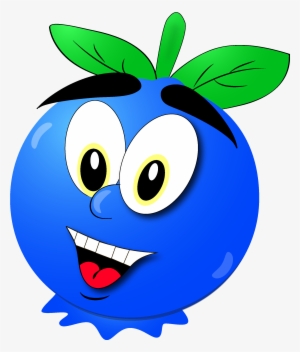 Fruit Salad Blueberry Balloon Shooter Dart Shooting - Cartoon Blueberry Png