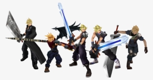 Comes With A Voice Pack And 5 Costumes - Cloud Strife Alternate Costume