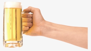 Welcome To - Holding Beer Png
