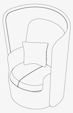 High Armchair - Office Chair
