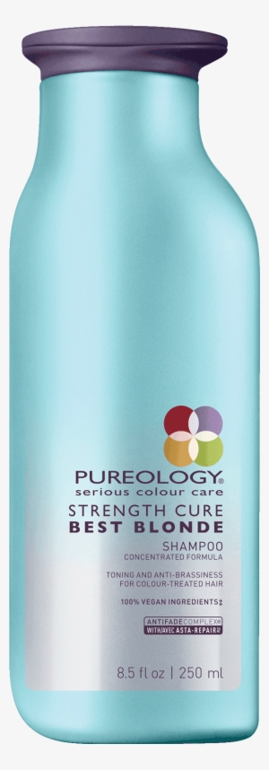 Pureology Strength Cure Best Blonde Purple Shampoo - Pureology Clean Volume Shampoo