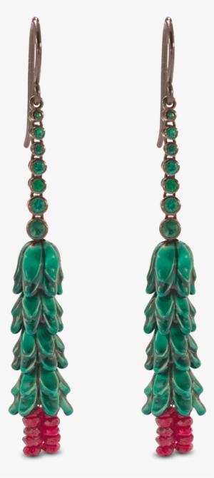 Chlorophyll Aloe Vera Earrings - Earring