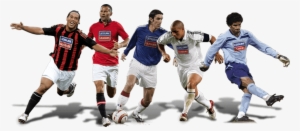 2017 - Soccer Player Group Png