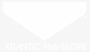 Atlantic Envelope Logo Black And White - Nba Finals Logo White
