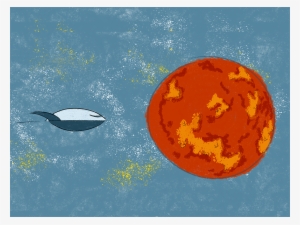 Fusee Entree Mars - Circle