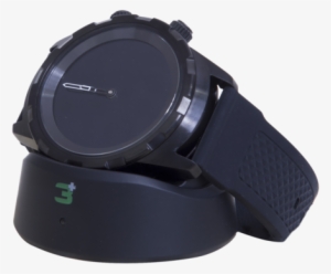 3plus "cruz" Hybrid - 3plus 3pl-hybrid-bk Cruz Hybrid Watch