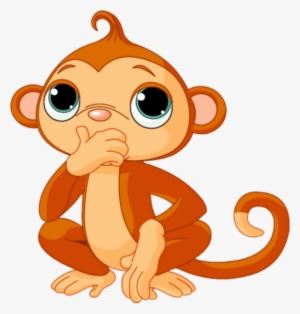 Share This Image - Monkey Clip Art