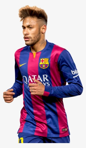 Running Png Stickpng Celebrities - Neymar In Blue Brazil Jersey