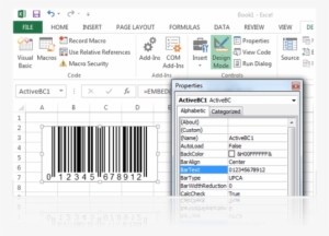 Barcode Activex Screen - Barcode