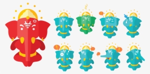 Ganesh Clip Art Vector Free Download - Ganesha