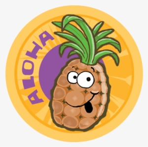 Stinky Scratch N Sniff Stickers Pineapple - Sticker