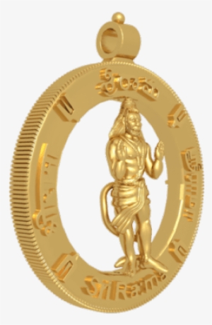 Hanuman 3d Gold Pendant - Hanuman Pendant Designs Gold