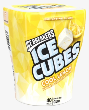 Ice Breakers Ice Cubes Gum, Sugar Free, Cool Lemon