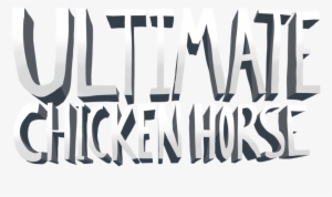 Ultimate Chicken Horse Jumps Onto Playstation 4, Xbox - Ultimate Chicken Horse Logo