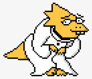 Undertale Alphys Sprite Sprites, Frisk, Awesome, Color, - Alphys Pixel Art