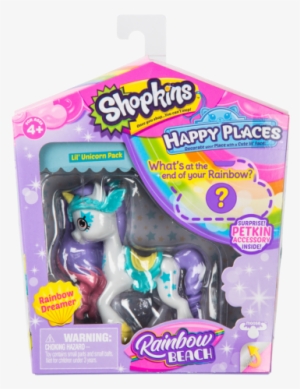 Shopkins Happy Places S5 Lil' Shoppie Pack And Lil' - Shopkins Happy Places Rainbow Beach