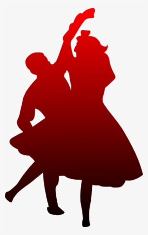 Dancing Couple Red To Black Svg Clip Arts 378 X 599