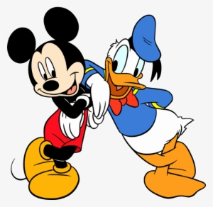 Mickey Mouse Clip Art Png - Mickey Mouse And Donald Duck
