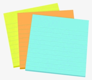 Post-it Clipart Yellow Notepad - Sticky Note Transparent Pad