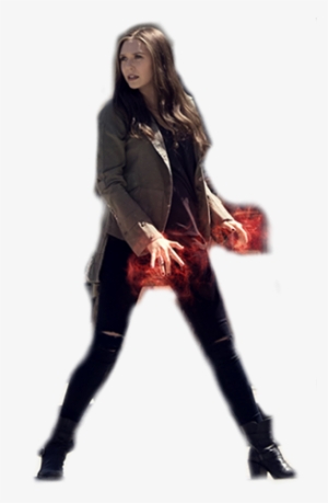Png Feiticeira Escarlate - Wanda Maximoff No Background
