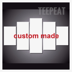 Teepeat Canvas 5 Panels / Medium / With Frame Custom - Painting