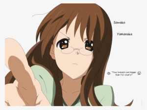 Wallpaper Anime Girls, Anime, Face, K-on , Glasses, - Sawako K