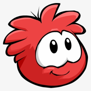 Red Puffle Smiling - Red Puffle Club Penguin