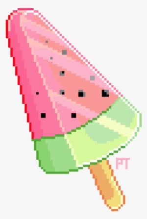Watermelon Png Tumblr - Png Pixel Art Kawaii Popcical
