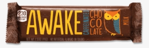 Awake Caffeinated Milk Chocolate Bar