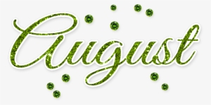 2018 Event Calendar - August Transparent