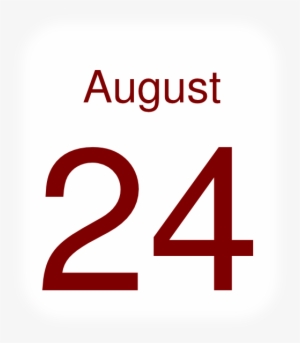 August 24 Clip Art At Clker - August 24