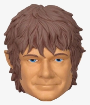 Hobbit "bilbo Baggins" Character Head Shooter - Joy Toy Bilbo Bobblehead Figure In Blister Pack (multi-colour)
