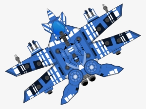 Big Image - Spaceship Sci Fi Clipart