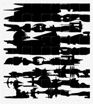 Font Characters - Silhouette