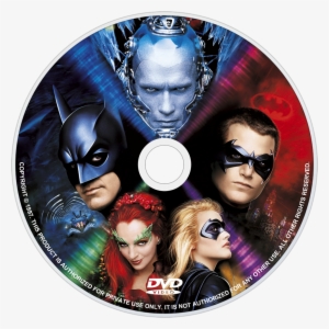Batman & Robin Dvd Disc Image - Batman And Robin Movie