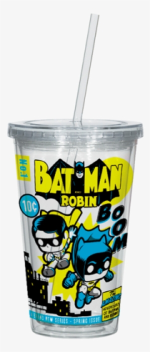 Funko Batman & Robin Travel Cup Pop! Home
