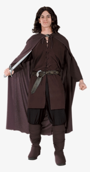 Adult Lotr Aragorn Costume - Men's The Lord Of The Rings Aragorn Costume