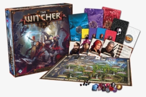 The Witcher Components - Fantasy Flight Games Va90 The Witcher Adventure Game